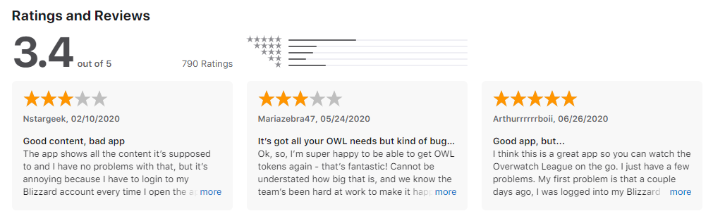 overwatch league app review