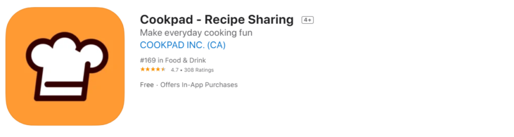 Cookpad-App-Review