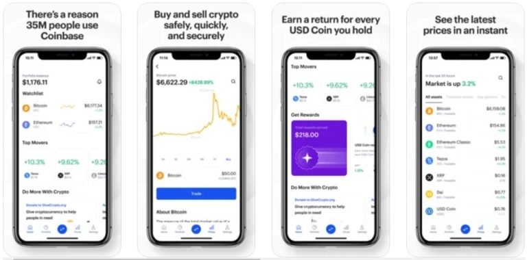 open coinbase app