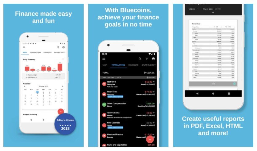 Bluecoins Finance App Review: An incredibly simple finance app ...