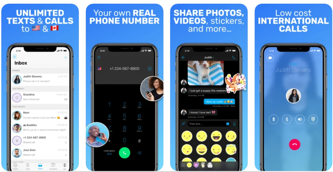 text now app text now app