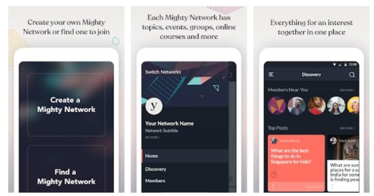Mighty Networks App Review: Create a network securely and easily — Appedus