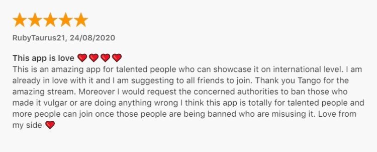 Tango App Review: A powerful live streaming platform — Appedus
