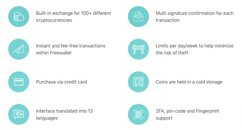 Features of Ripple Wallet