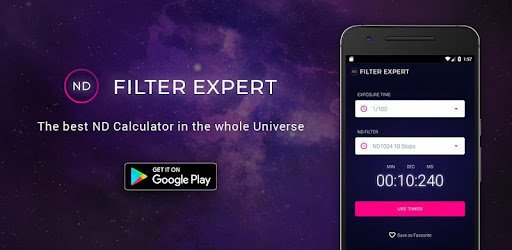 ND Filter Expert App Review