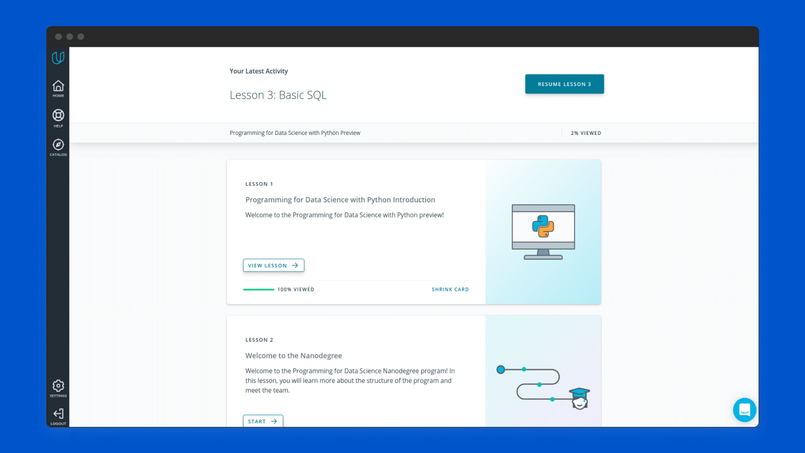 Interface design on Udacity