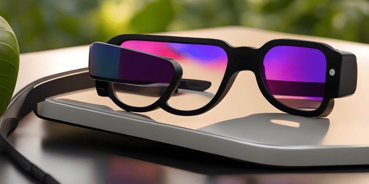 AR glasses-with-iphone-15-with-USB-C-port