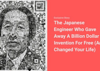 who invented qr code