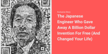 who invented qr code