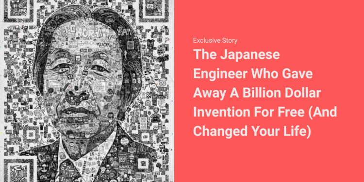 who invented qr code